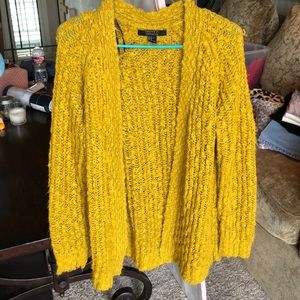 Mustard cardigan